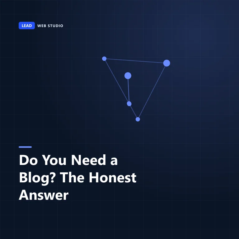 Does a small business need a blog on its website β an honest answer