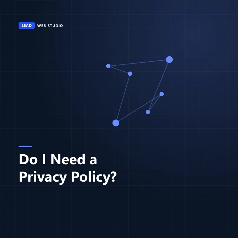 Cover graphic reading: Do I need a privacy policy?