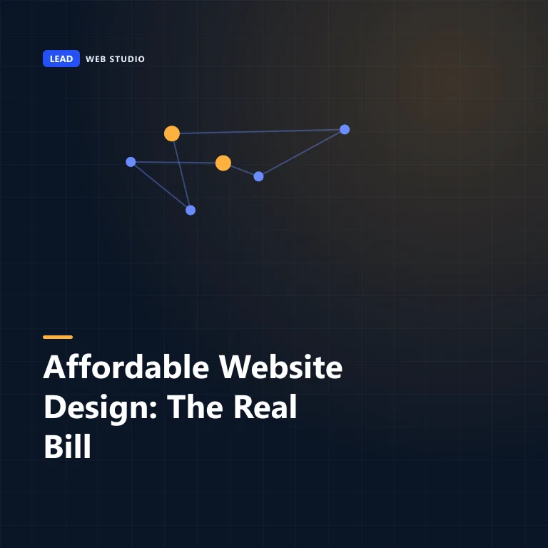 Affordable website design for small business โ the real three-year bill