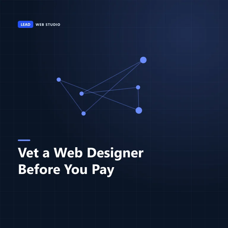 How to vet a web designer before you pay them