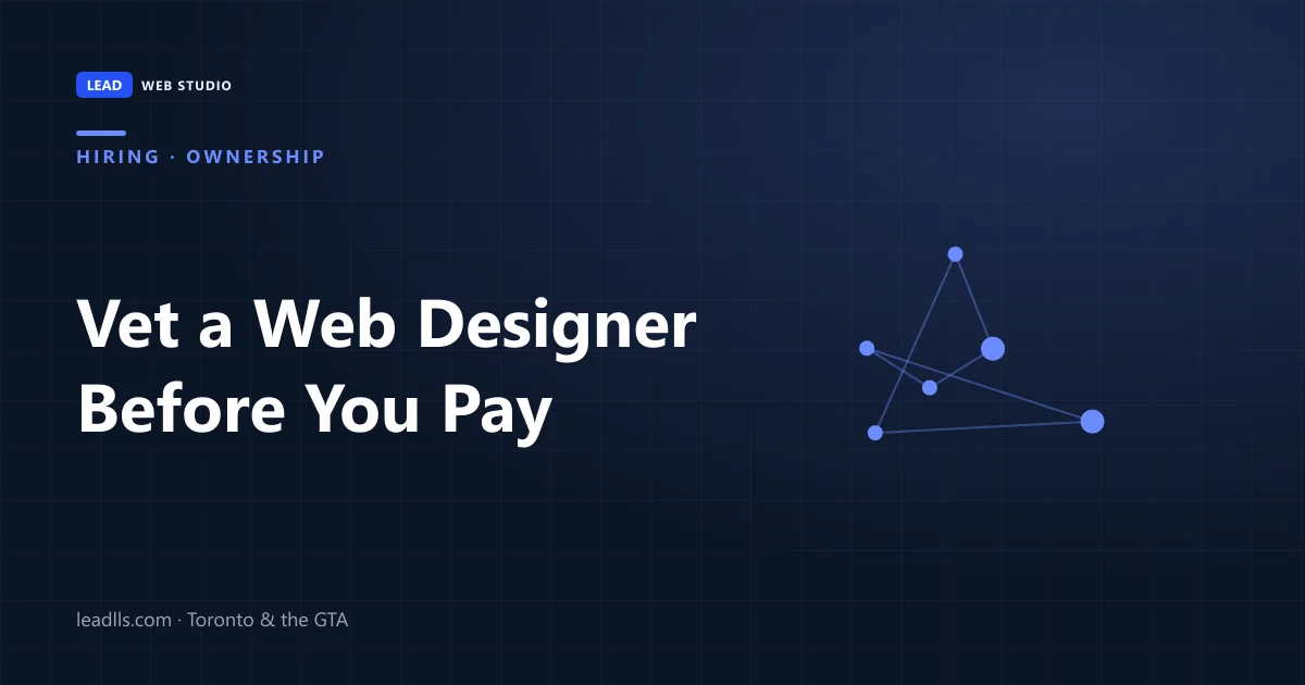 How to vet a web designer before you pay them — questions to ask their past clients