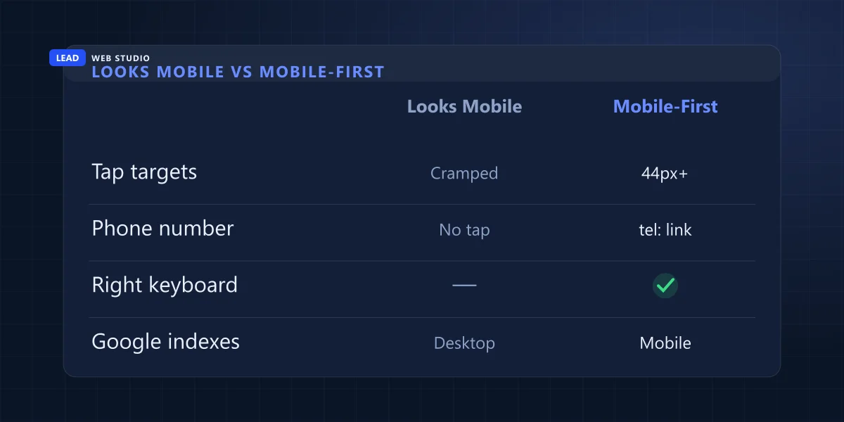 Five-minute self-test checklist to check your own website like a phone customer would