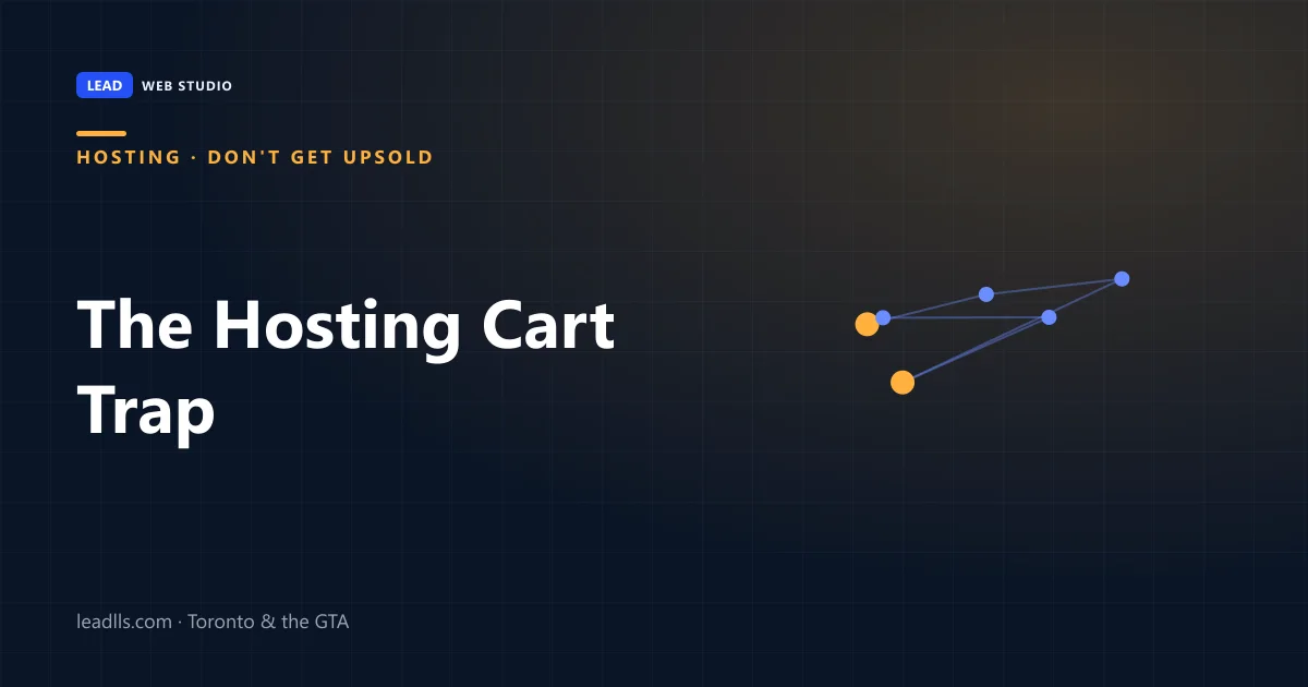 Web hosting hidden fees β the checkout add-ons that inflate your bill