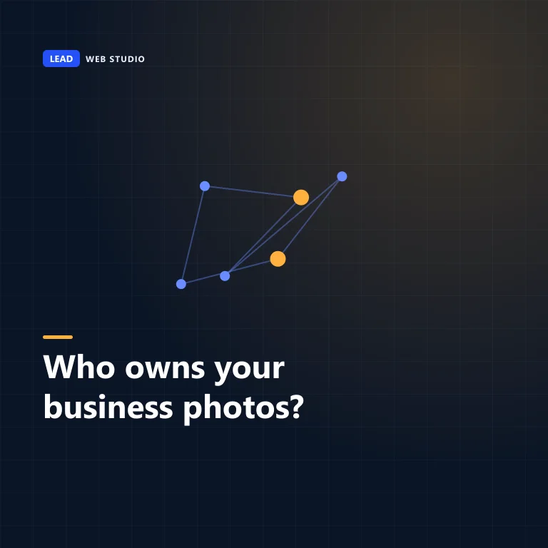 Who owns the photos of your business after you pay a photographer for a commercial shoot