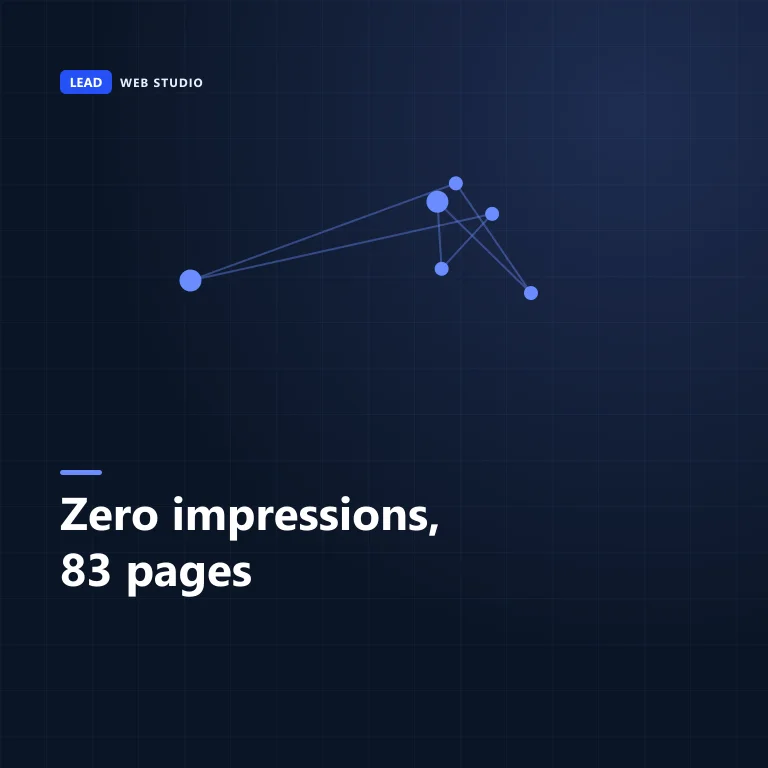 Cover graphic reading: Zero impressions, 83 pages