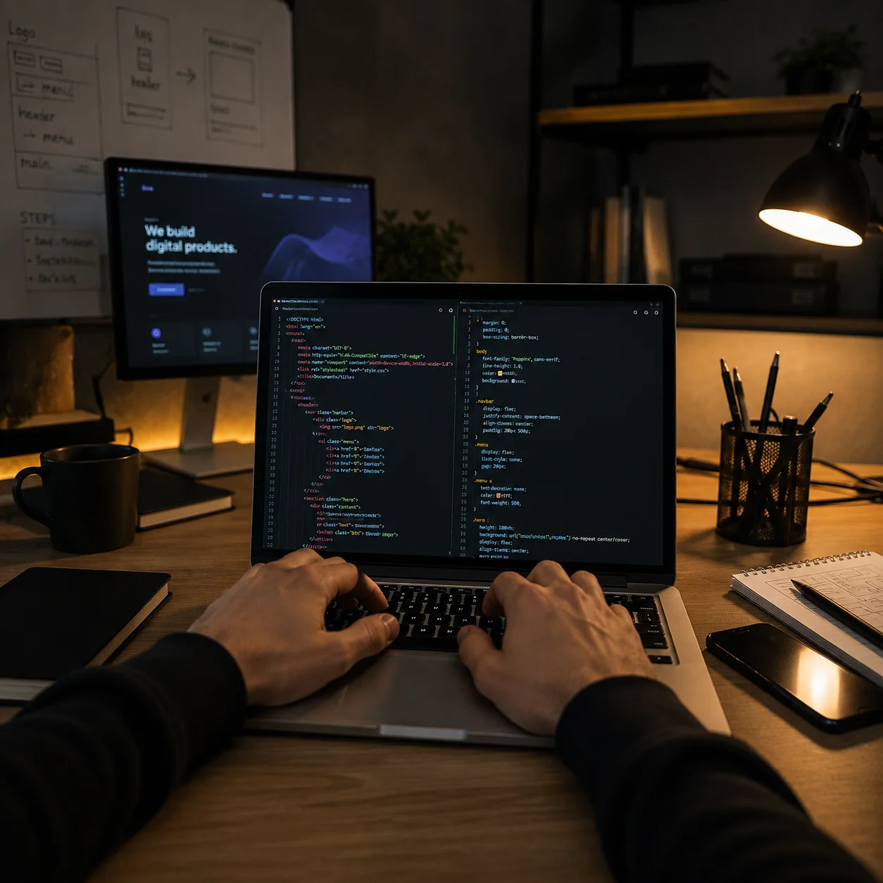 Custom web design services for businesses